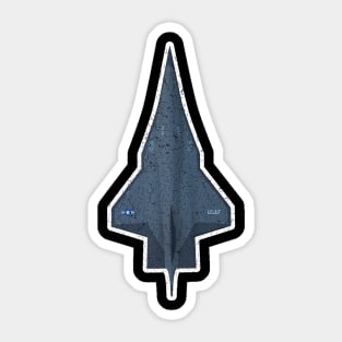 Top Gun Maverick - SR-72 - Distressed Sticker